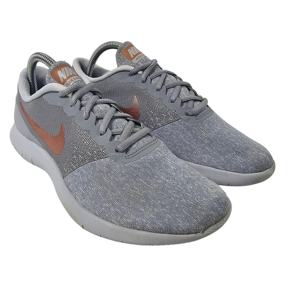 Nike Flex Contact Running Shoes Women's Size‎ 8.5 Gray Training Gym 908995-006